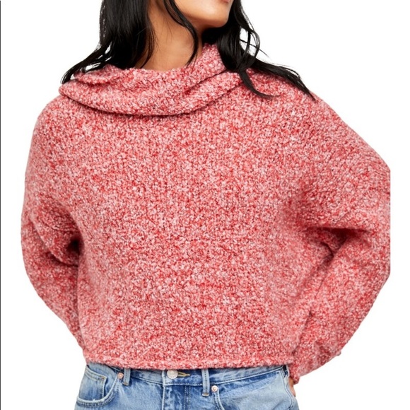 FREE PEOPLE BFF Cowl Neck Sweater Top - Picture 3 of 11